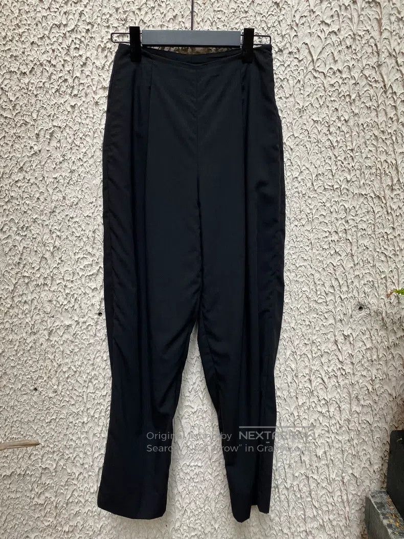 Issey Miyake Issey Miyake Black Trousers Size 25" / US 0 / IT 36 - 1 Thumbnail