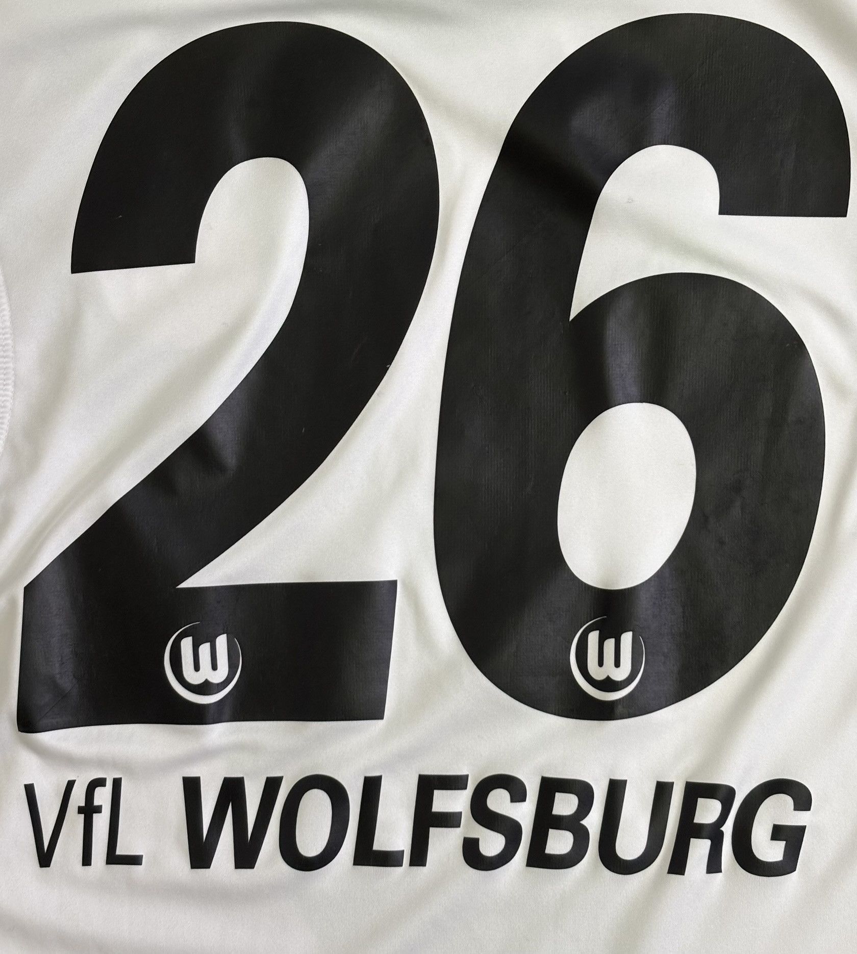 Adidas VfL Wolfsburg 2013/2014 Pohlers #26 Adidas Player Issue Size US S / EU 44-46 / 1 - 14 Thumbnail