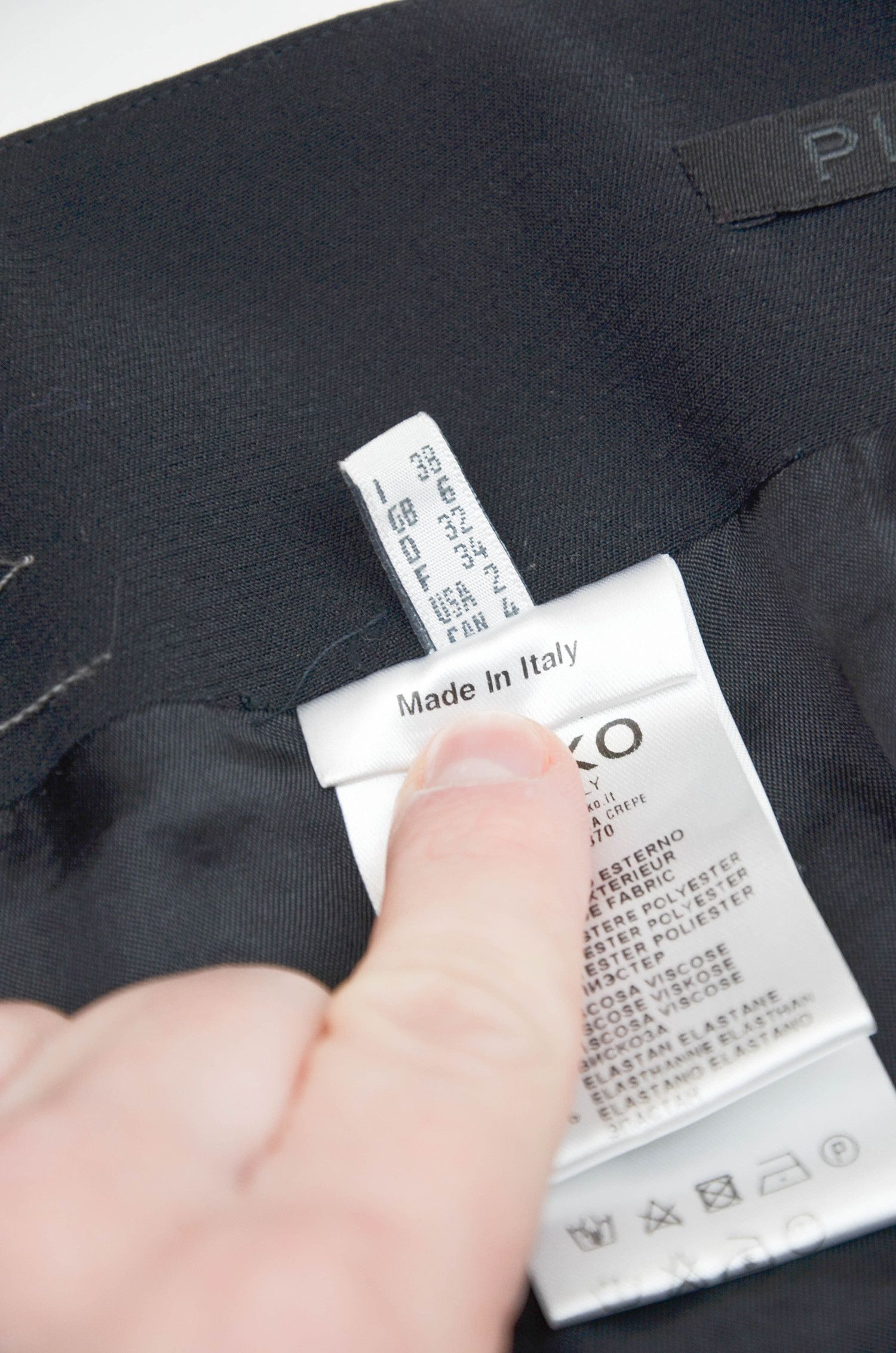Pinko Pinko Crepe Mini Skirt Black Pleated - Size IT38 Size 26" / US 2 / IT 38 - 9 Thumbnail