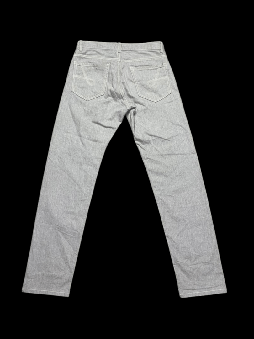 JOSEPH HOMME Joseph Homme Grey Denim Selvage Size US 31 - 2 Thumbnail