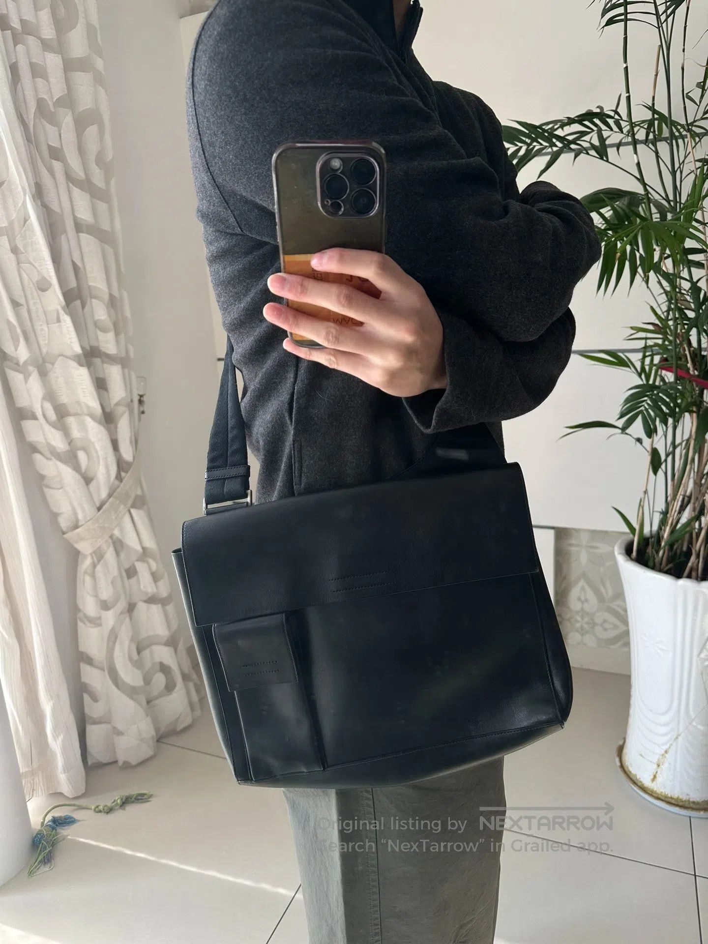 Prada Prada 99FW Leather Shoulder Bag| Size ONE SIZE - 5 Thumbnail