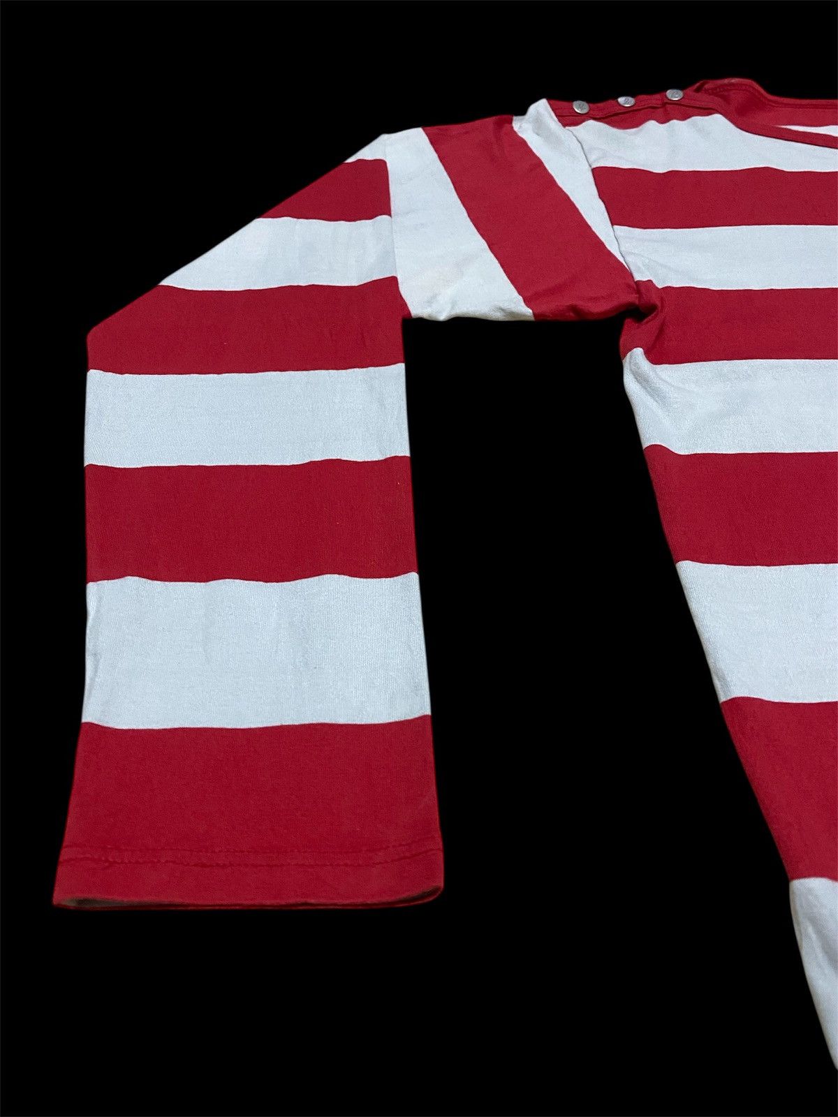 agnes b. Agnes B. Women Classic Stripe Long Sleeve Tee Size S / US 4 / IT 40 - 8 Thumbnail