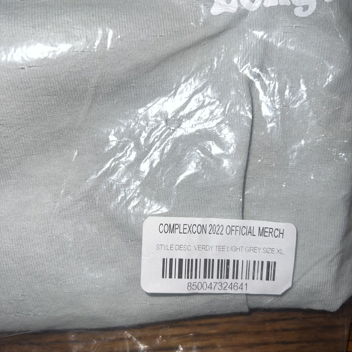 Complex Complexcon Verdy Tee Grey Size XL Size US XL / EU 56 / 4 - 3 Thumbnail
