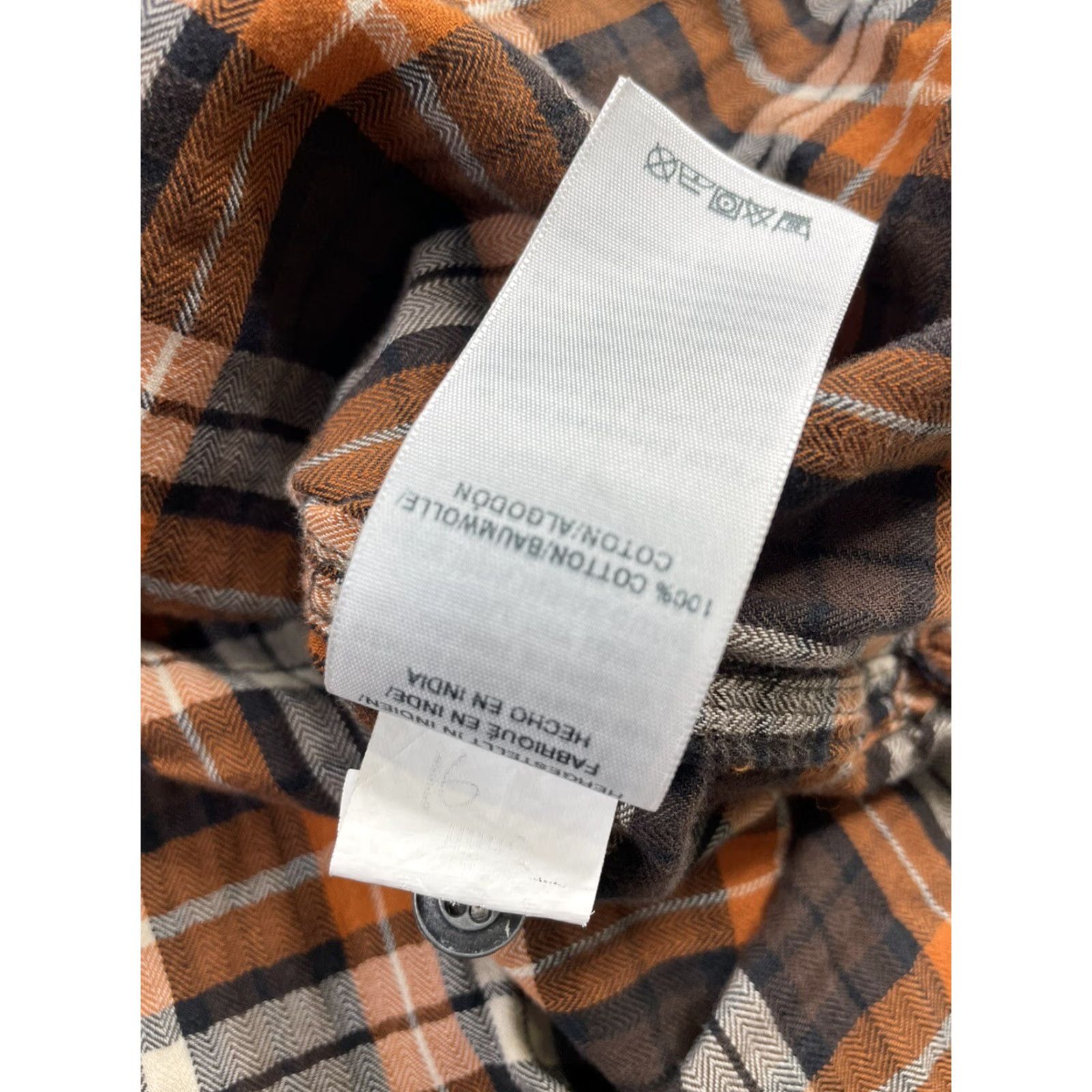 True Religion True Religion Shirt Button-Down Mens 3XL Long Sleeve Cotton Plaid Casual Size US XXL / EU 58 / 5 - 7 Thumbnail