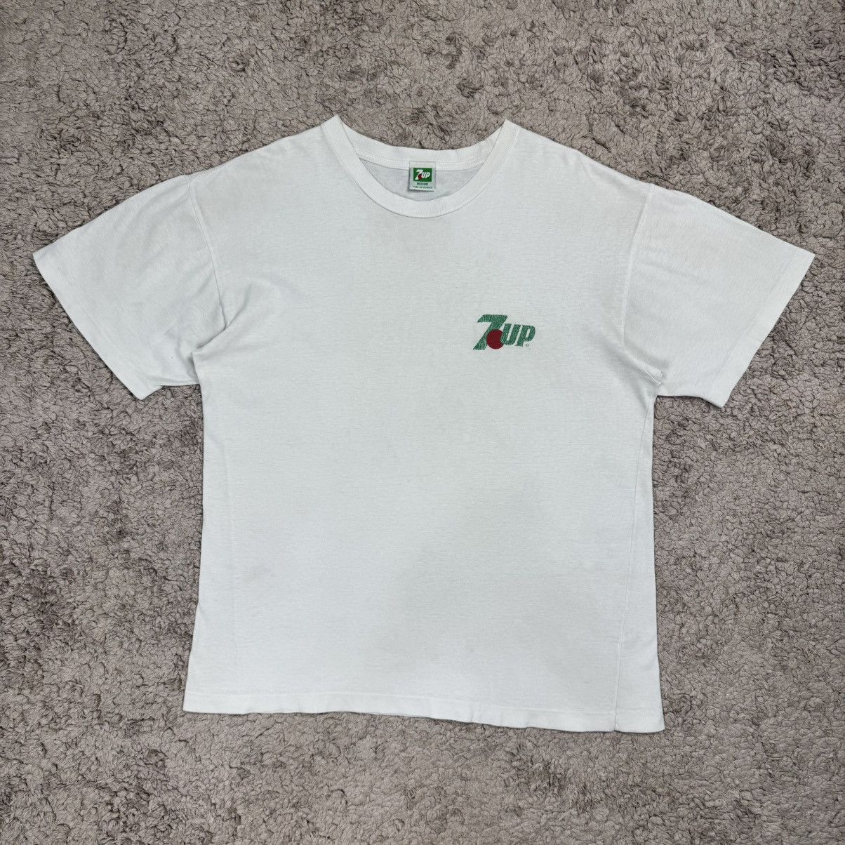 Vintage Vintage 7up Promo T-shirt Size US M / EU 48-50 / 2 - 1 Thumbnail