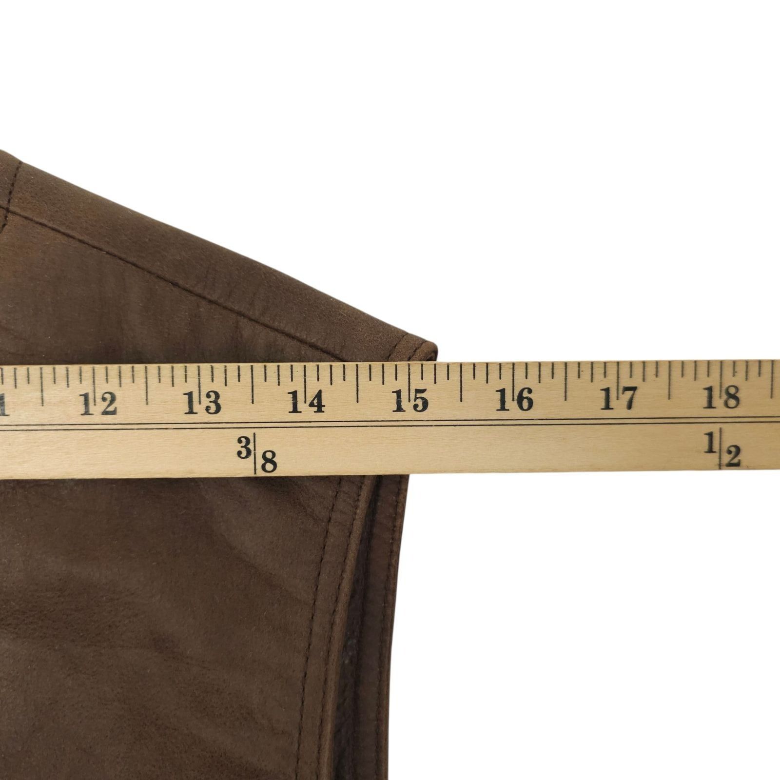 Marlboro Marlboro Miles Leather Vest Mens L Vintage Western Biker Size US L / EU 52-54 / 3 - 14 Thumbnail
