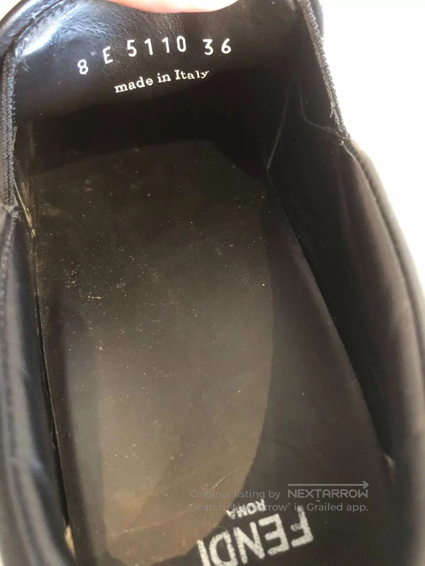 Fendi Fendi Leather Platform Casual Sneakers. Size US 5 / IT 35 - 7 Thumbnail