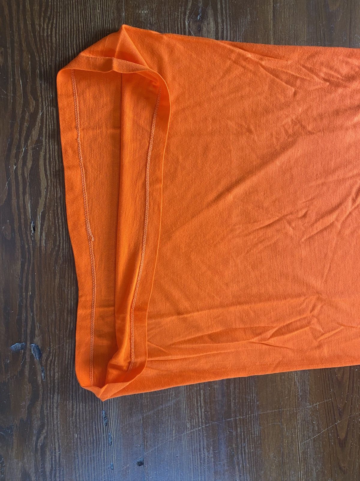 Vintage Vintage 80’s Gear Racewear Moto Orange Single Stitch Tee Size US XXS / EU 40 - 9 Thumbnail