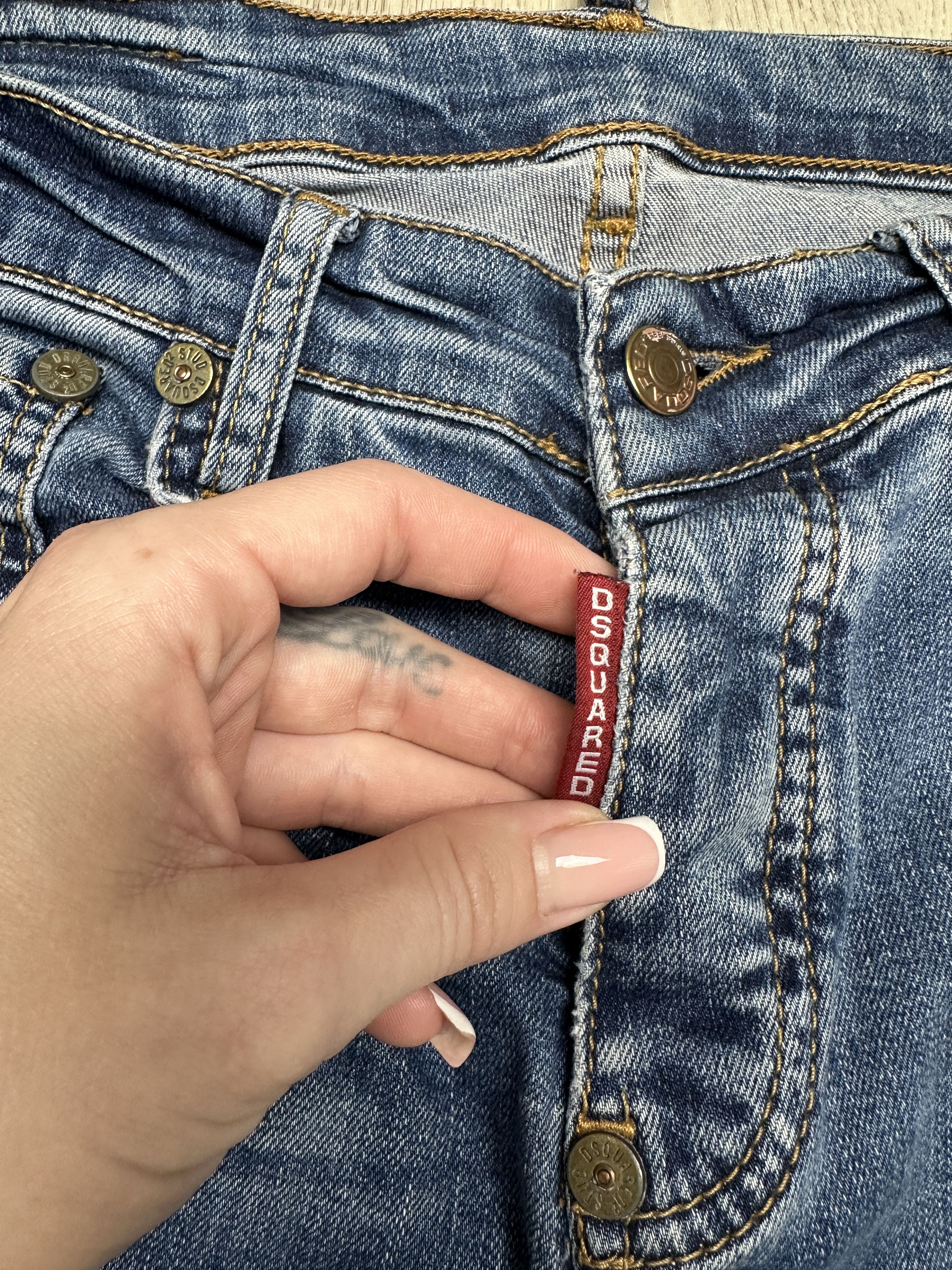 Dsquared2 Dsquared2 Vintage Denim Pants Super Skinny Jeans Size US 32 / EU 48 - 3 Thumbnail