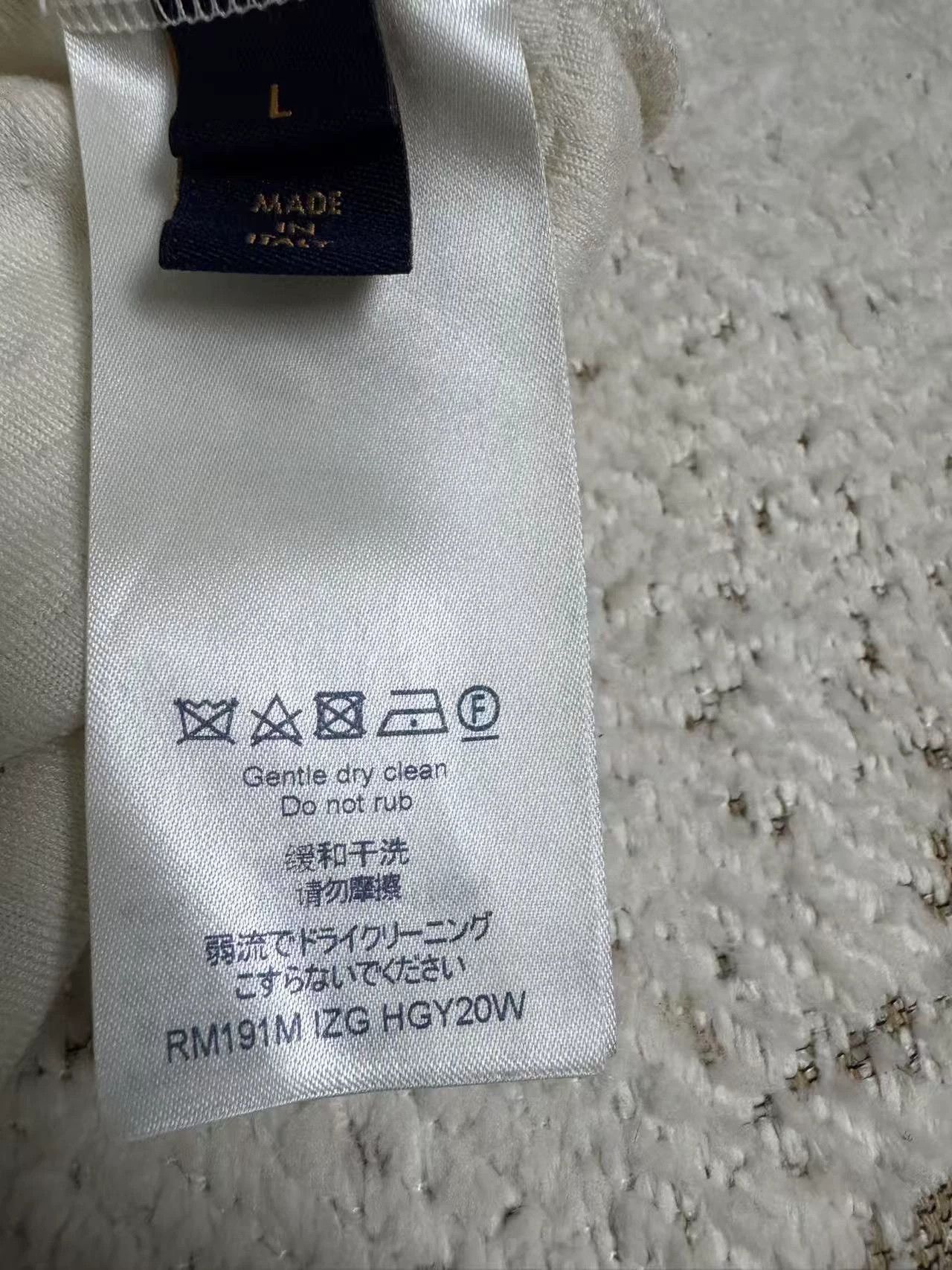 Louis Vuitton LV Towel Short Sleeve Beige L Size US L / EU 52-54 / 3 - 3 Thumbnail