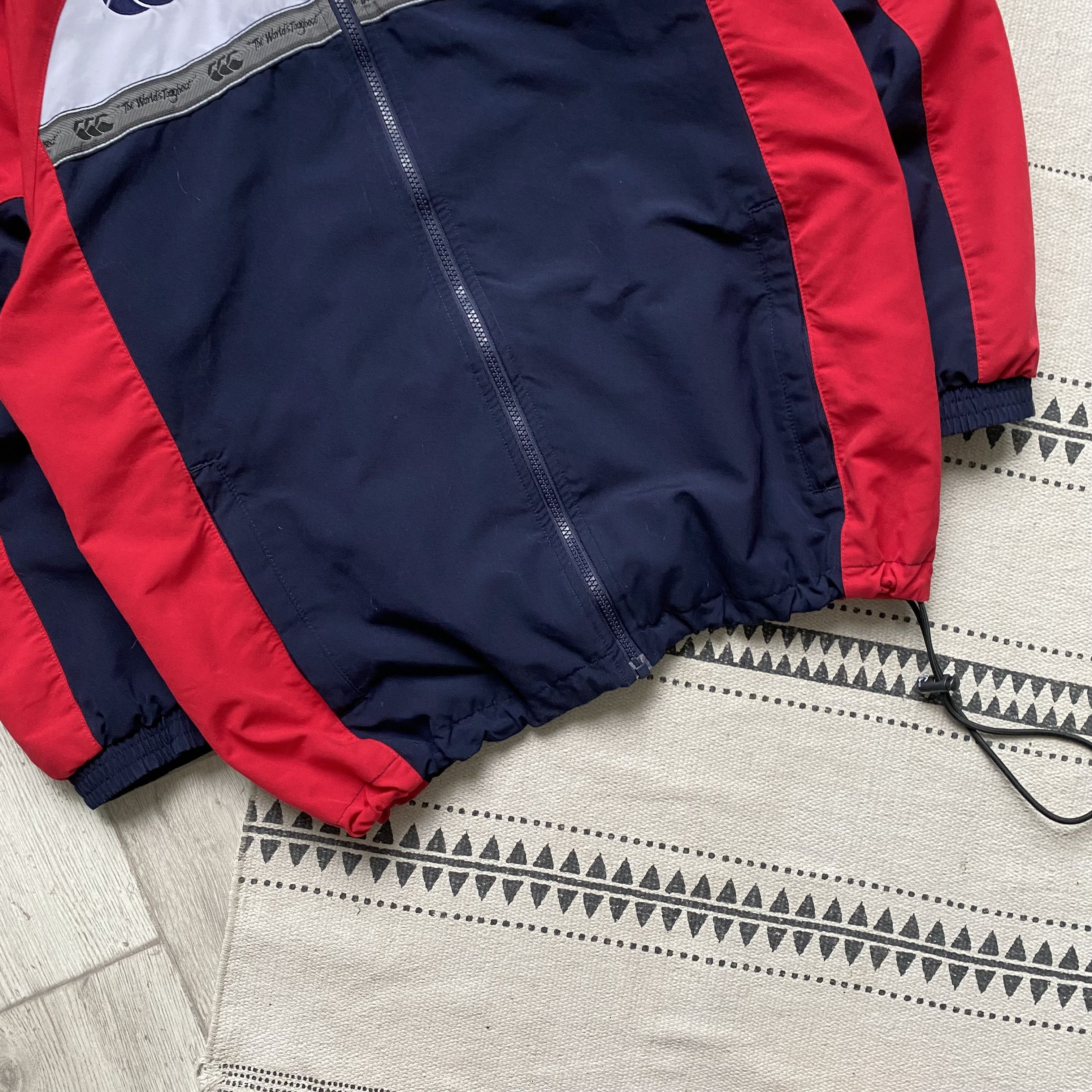 Canterbury of New Zealand Vintage 90s Canterbury Nylon track jacket England rugby Size US S / EU 44-46 / 1 - 3 Thumbnail