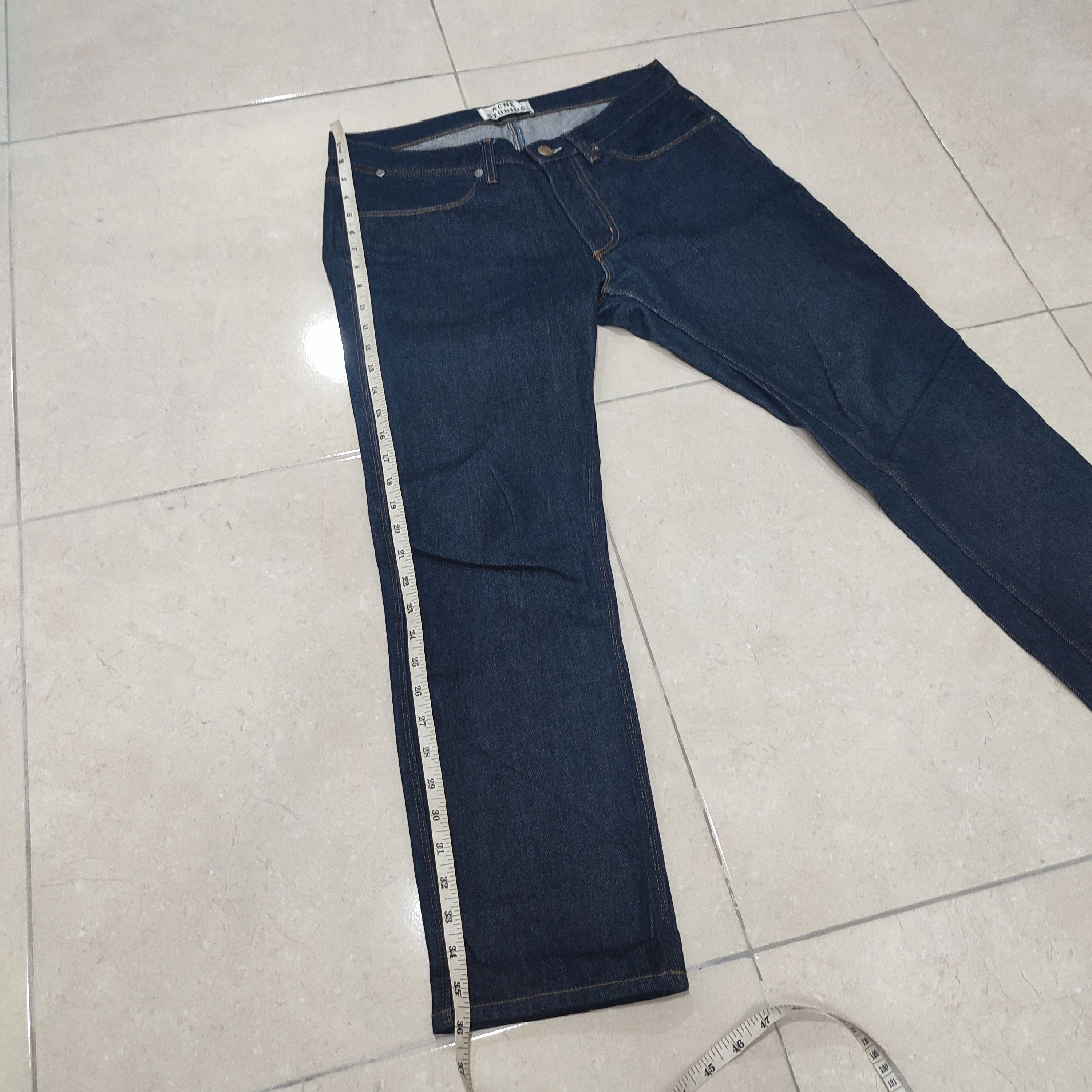 Acne Studios × Designer 🔥STEALS🔥Very Rare Acne Studio Max Raw Denim Size US 32 / EU 48 - 11 Thumbnail