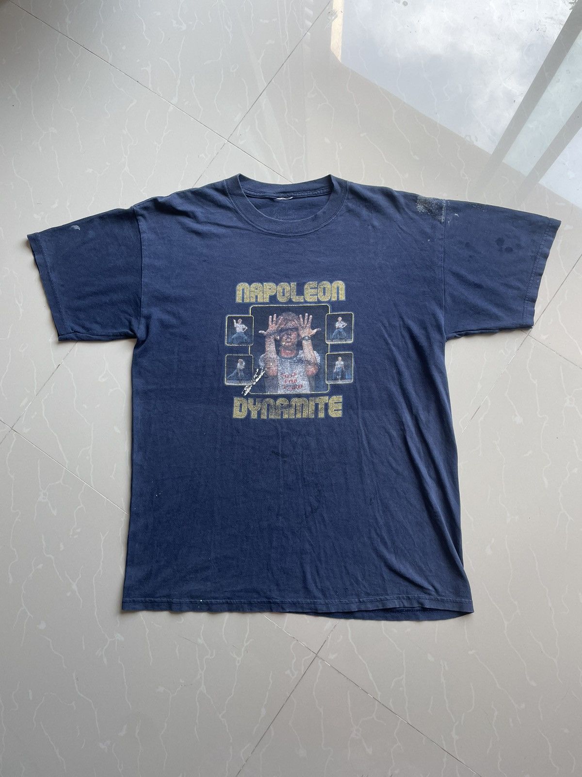 Band Tees Napoleon Dynamite 2005 Size US L / EU 52-54 / 3 - 2 Thumbnail