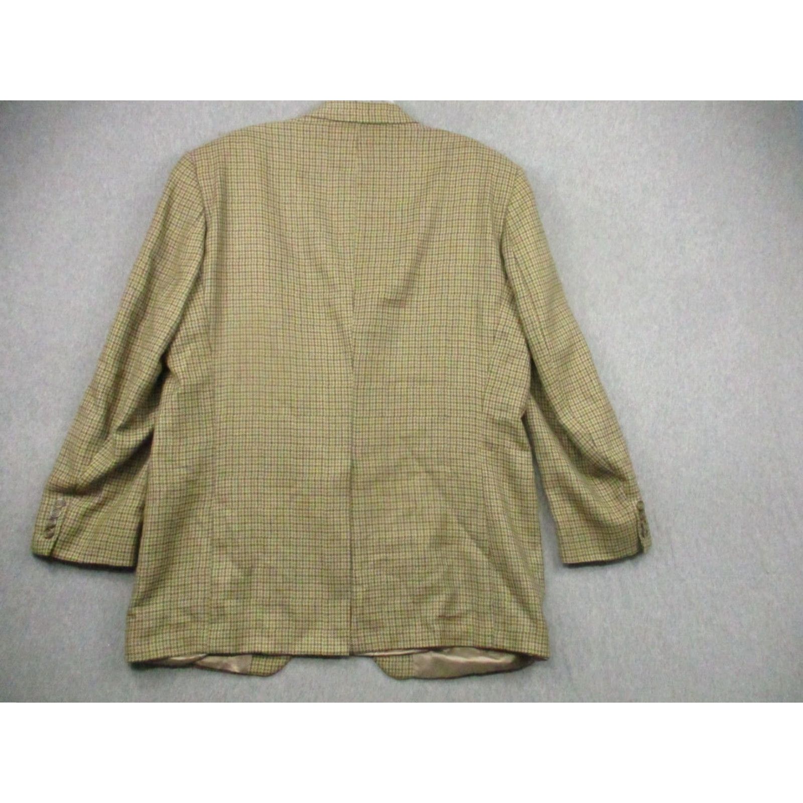 Ralph Lauren LAUREN RALPH LAUREN Sport Jacket Wool 46 L Brown Houndstooth Tweed Sportcoat Size US S / EU 44-46 / 1 - 6 Thumbnail