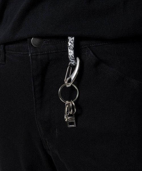 Number (N)ine NUMBER NINE PLATE HOLE LOGO KEYCHAIN CARABINER Size ONE SIZE - 5 Thumbnail