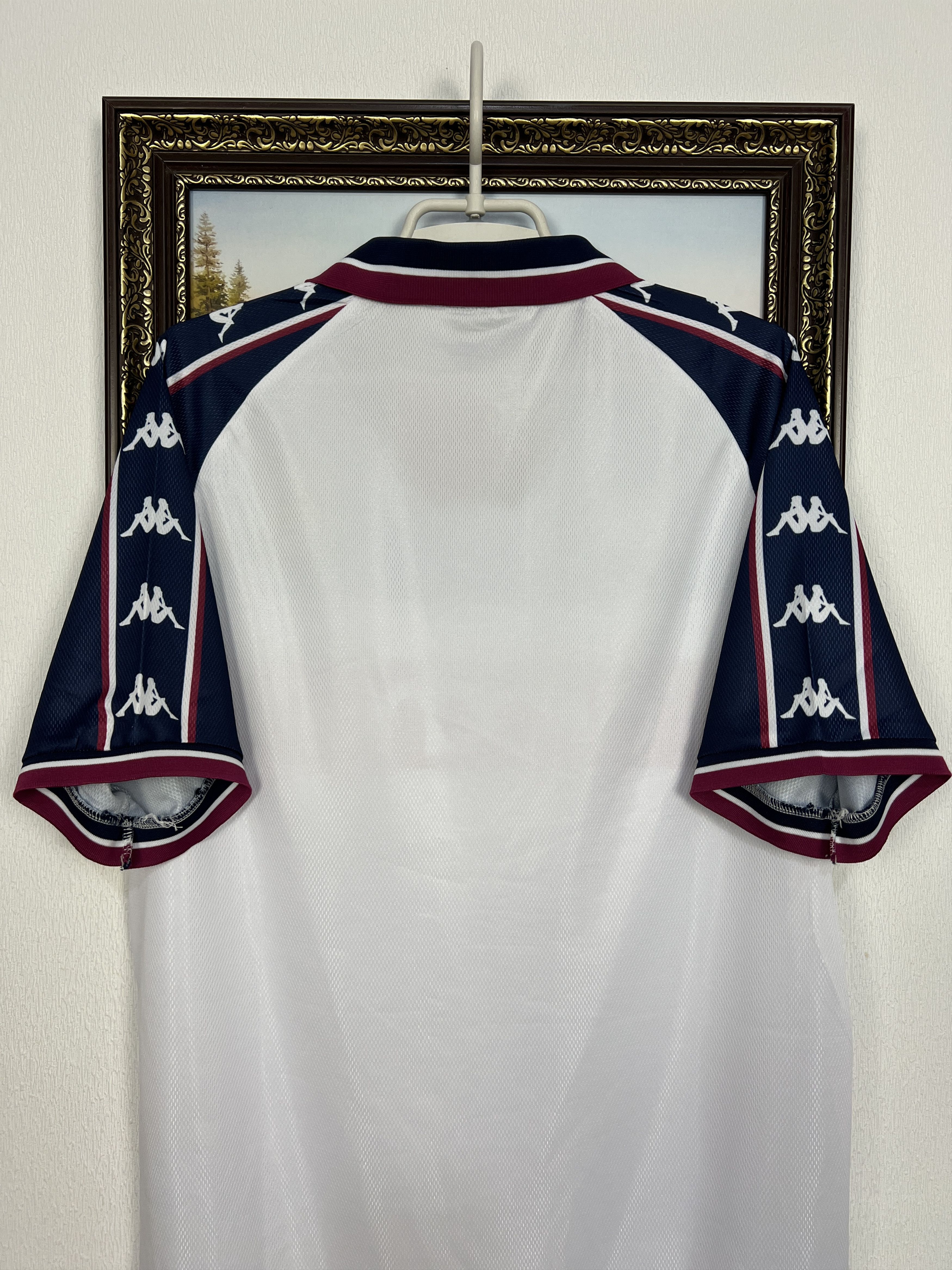 Kappa Manchester City Away football shirt 1997 Soccer Jersey Size US XL / EU 56 / 4 - 11 Thumbnail