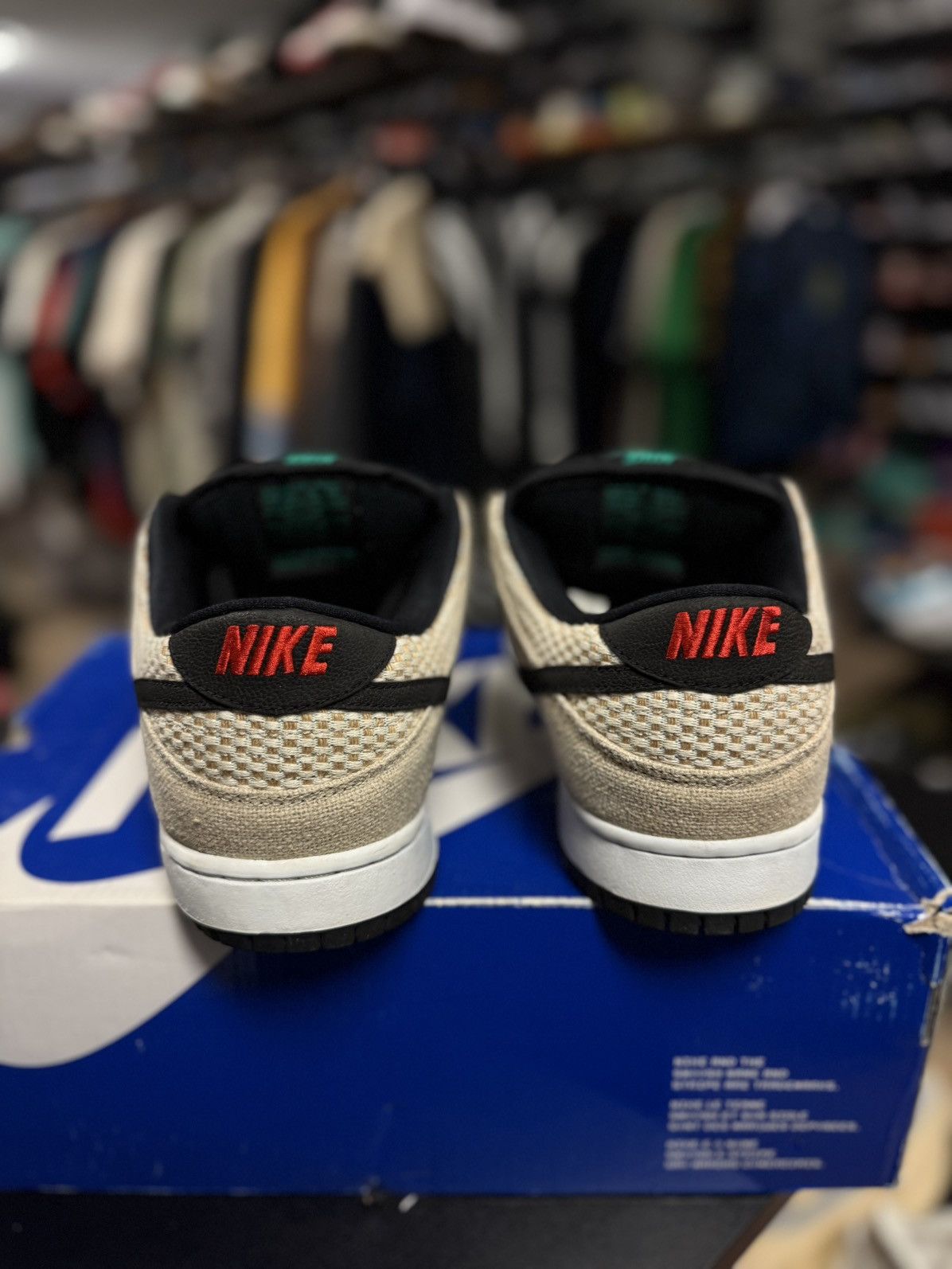 Nike Size 11 - Nike SB Dunk Low Hemp 420 (313170-206) 2016 Size US 11 / EU 44 - 7 Thumbnail