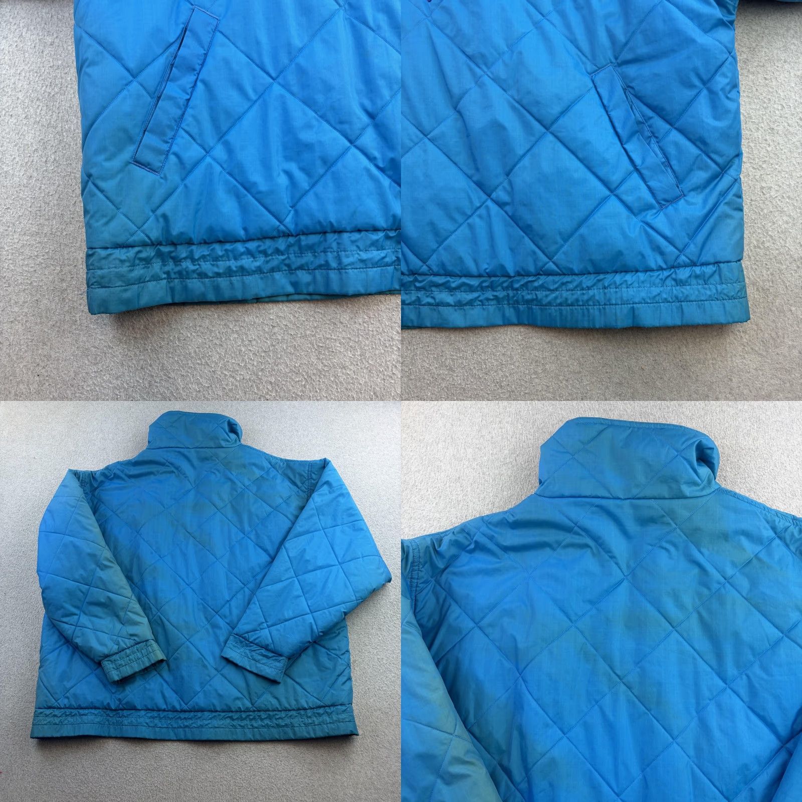 Vintage VINTAGE OshKosh B'gosh Jacket Mens XL Blue Quilted 1/4 Zip Pullover Outdoor 90s Size US XL / EU 56 / 4 - 9 Thumbnail