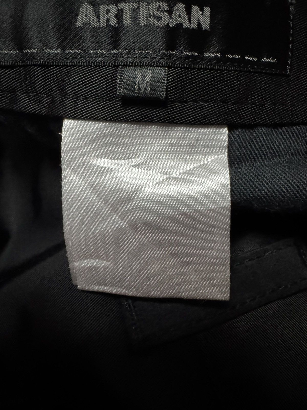 Studio D'Artisan Artisan Black Slack Cargo Button Leg Rare Japan Style Size US 30 / EU 46 - 9 Thumbnail