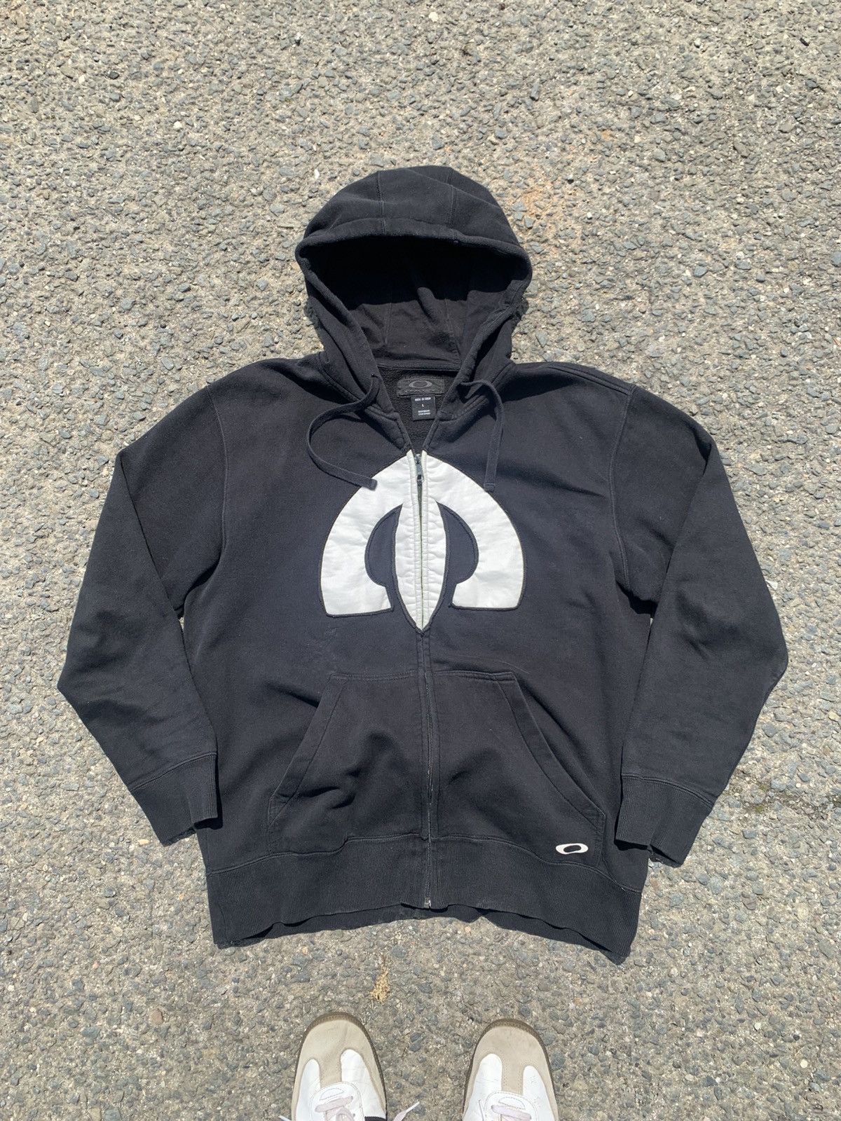Oakley Rare Oakley Arctic Challenge Hoodie – Leather Logo