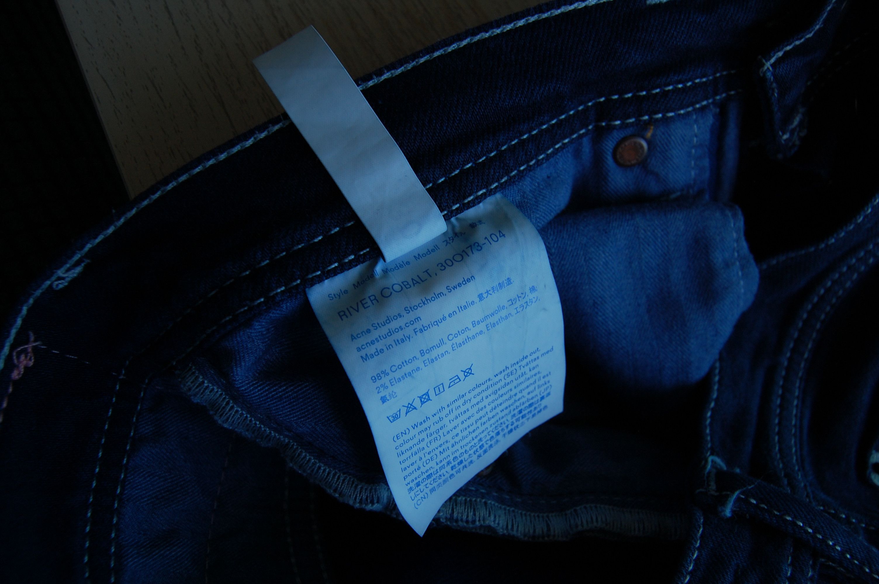 Acne Studios Acne Studios River Jeans Bla Konst Size US 30 / EU 46 - 5 Thumbnail