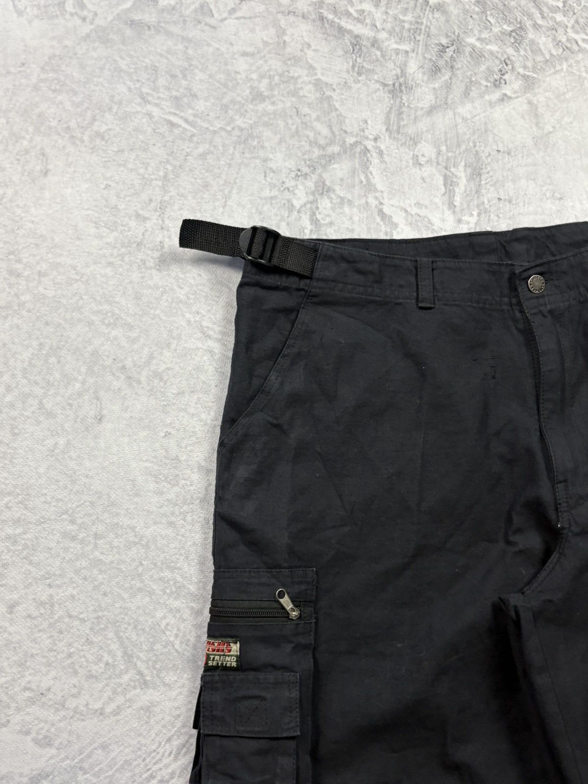 Japanese Brand Ultra Baggy Avant Garde Jorts Retro Cargo Multipocket RAP Size US 40 / EU 56 - 4 Thumbnail