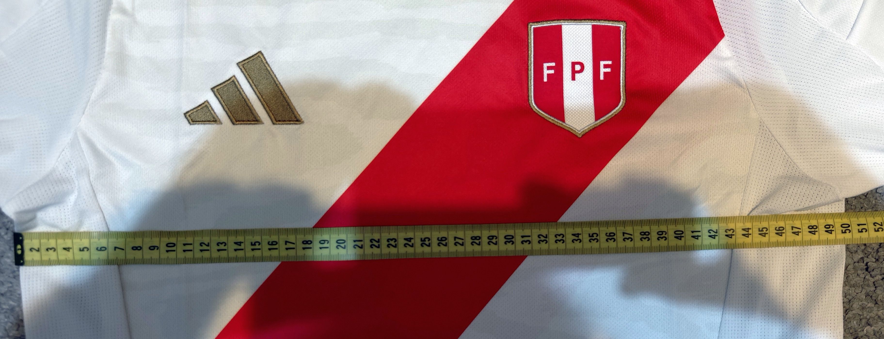 Adidas Peru 2024 FPF National team adidas football jersey Size US M / EU 48-50 / 2 - 3 Thumbnail