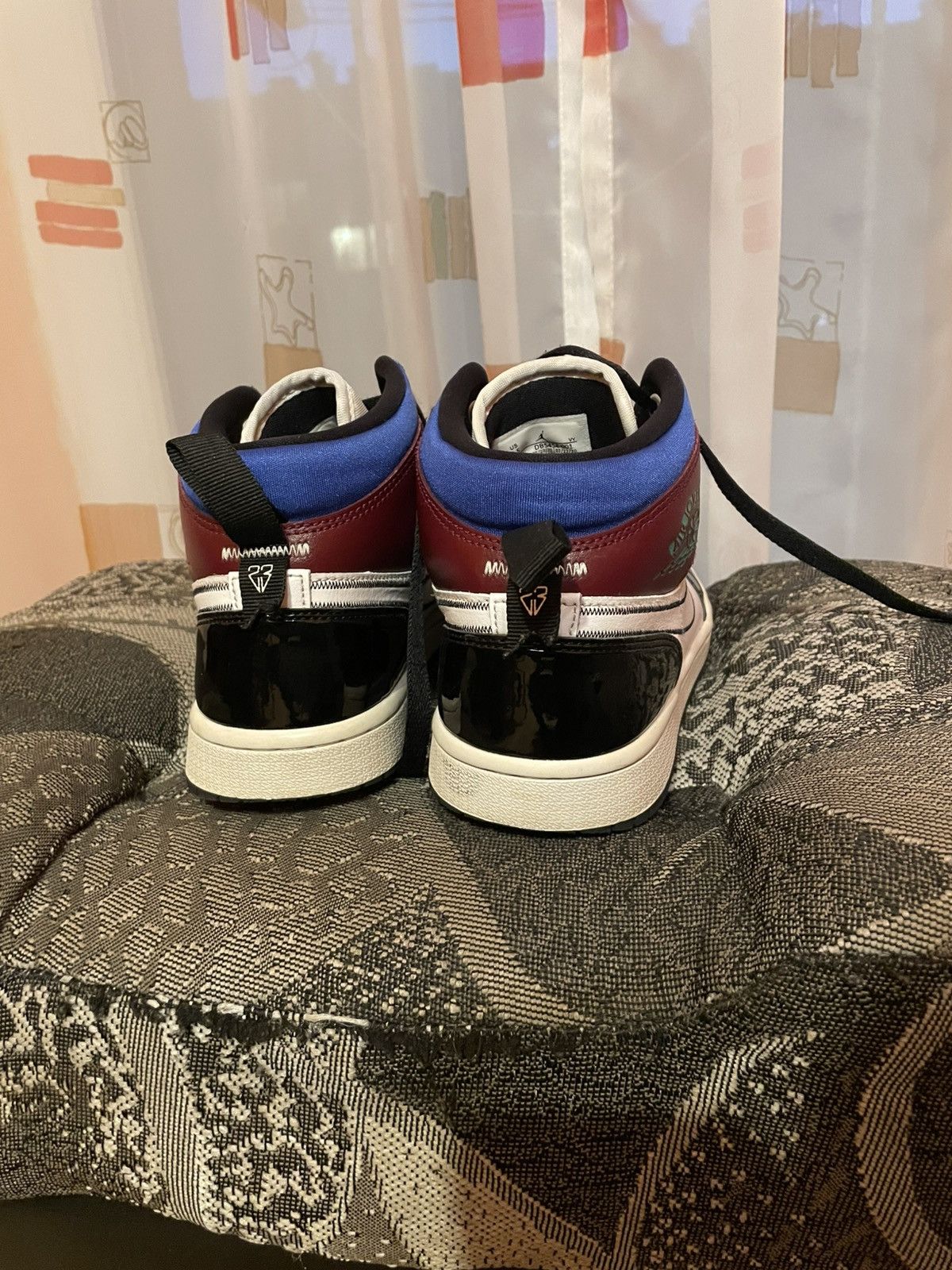 Jordan Brand Air Jordan 1 black deals white university red Size US 8.5 / IT 38.5 - 5 Thumbnail