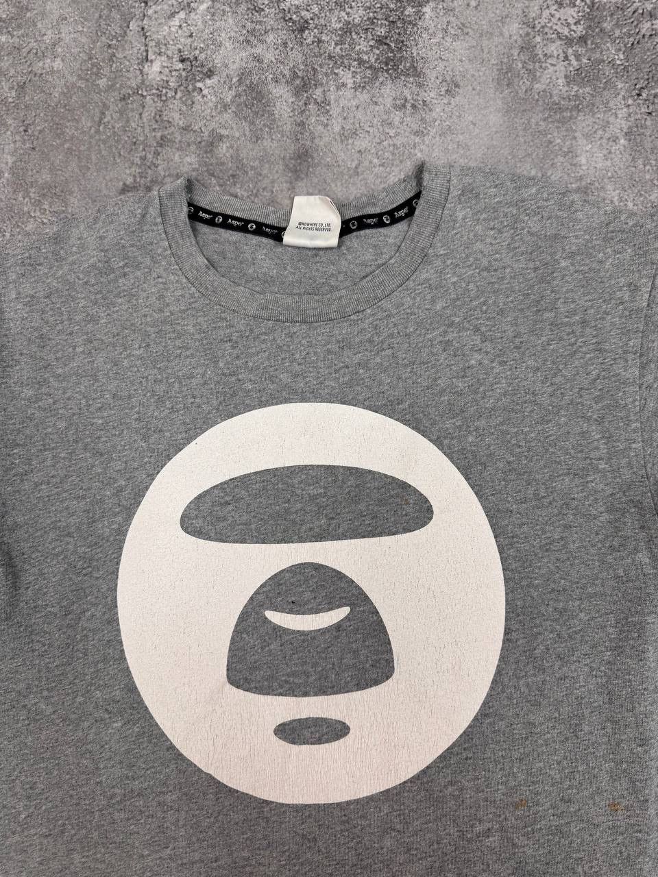 Aape Aape By A Bathing Ape Men T Shirt Grey Size M Size US M / EU 48-50 / 2 - 2 Thumbnail