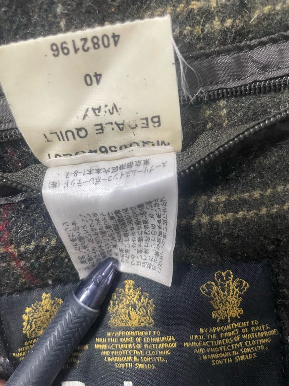 Barbour × Vintage Barbour Quilted Jacket Size US M / EU 48-50 / 2 - 12 Thumbnail