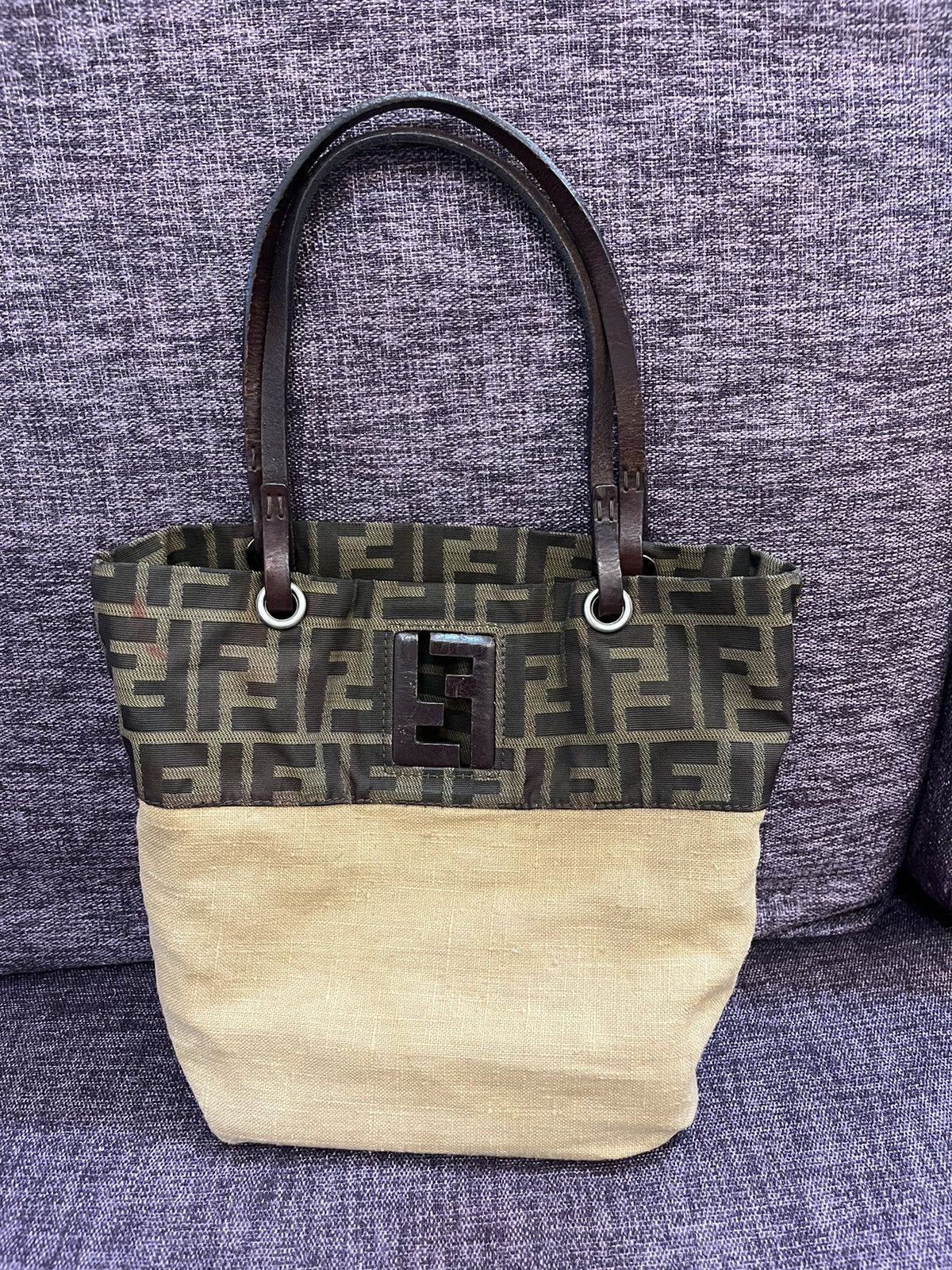 Fendi Authentic FENDI Zucca Tote Bag Size ONE SIZE - 12 Thumbnail