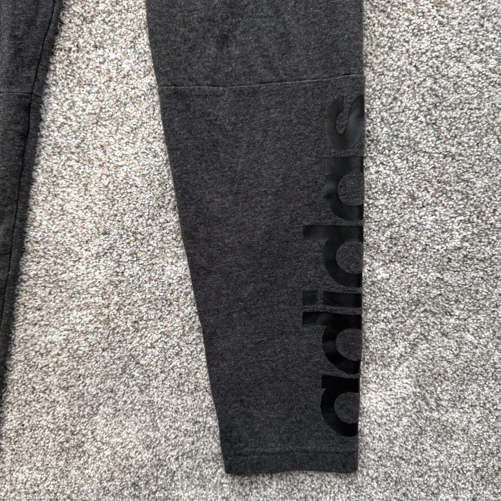 Adidas Adidas Leggings Womens Large Stretch Ankle Activewear Pants CF5256 Gray Nike? Size 36" / US 14 / IT 50 - 2 Thumbnail
