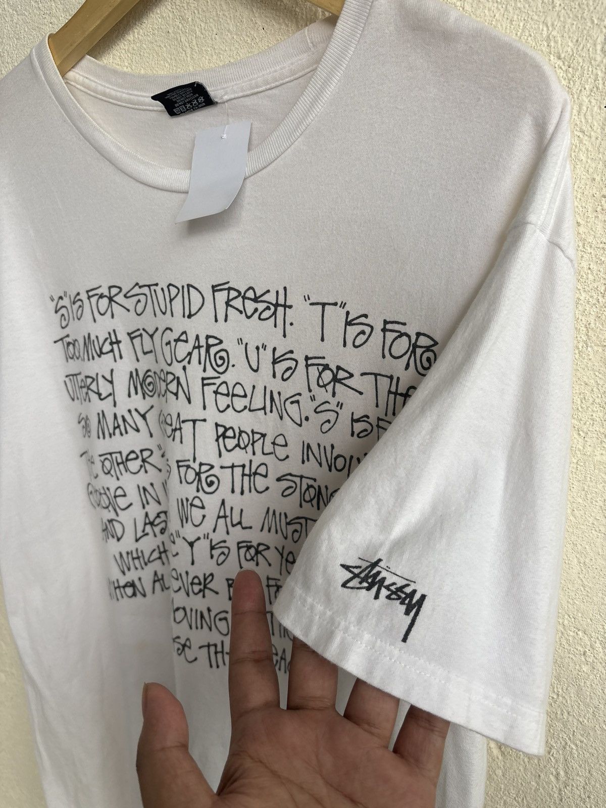 Stussy 2000s Stussy tribe poem logo Size US L / EU 52-54 / 3 - 3 Thumbnail