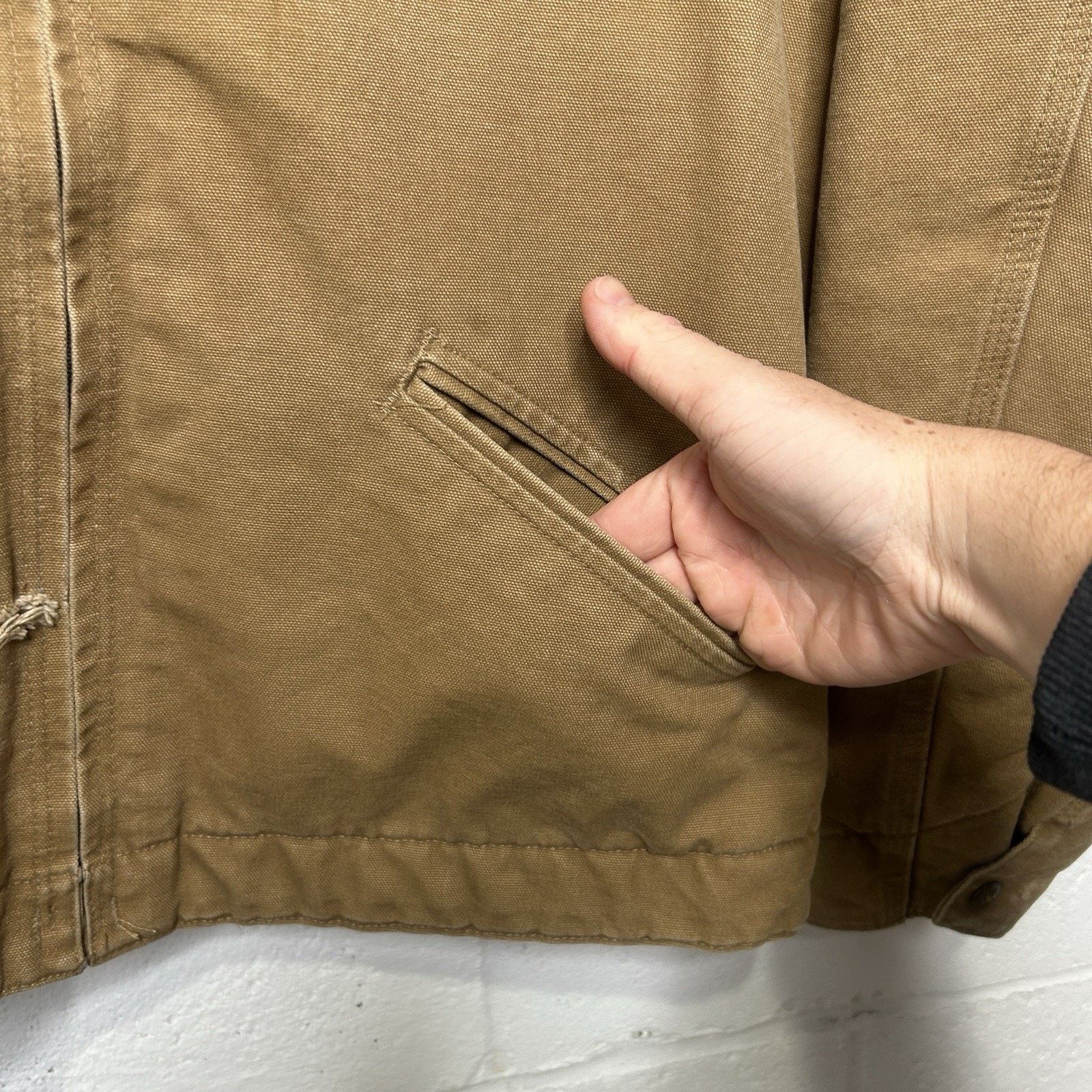 Carhartt Vintage Carhartt Sherpa Detroit Jacket “Camel” WJ097 CML Size XL / US 12-14 / IT 48-50 - 5 Thumbnail