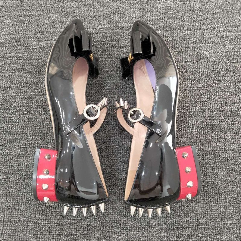 Gucci Gucci Spiked Pointed Toe Casual Flats Size US 6.5 / EU 39-40 - 8 Thumbnail