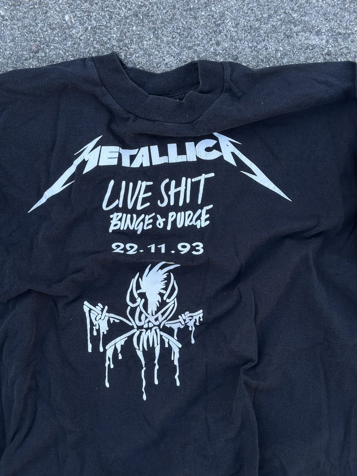 Metallica Metallica t-shirt 1993 Live Shit Binge & Purge Longsleeve L Size US L / EU 52-54 / 3 - 2 Thumbnail