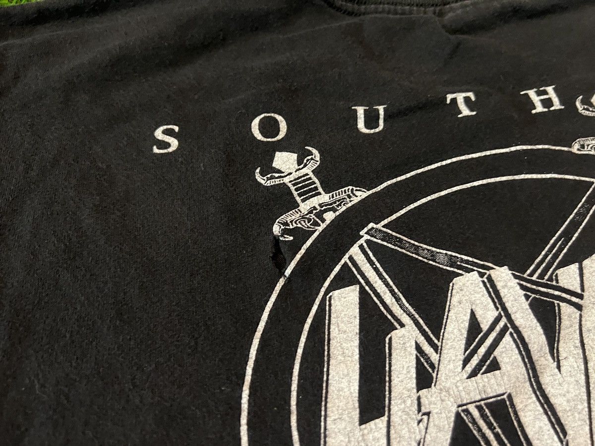 Slayer Vintage 90s Slayer South of Heaven Skull Shirt Double-Sided Size US M / EU 48-50 / 2 - 7 Thumbnail