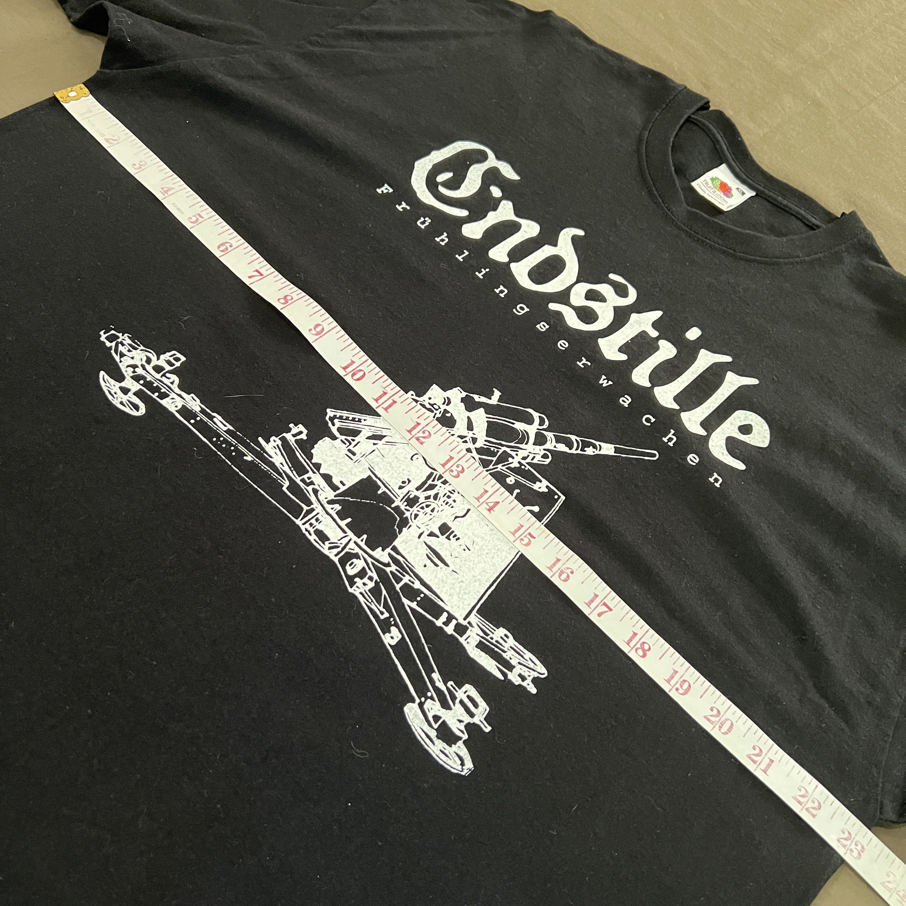 Band Tees × Vintage Vintage Endstille Chernobyl Black Metal Promo Tee XL Size US XL / EU 56 / 4 - 6 Thumbnail
