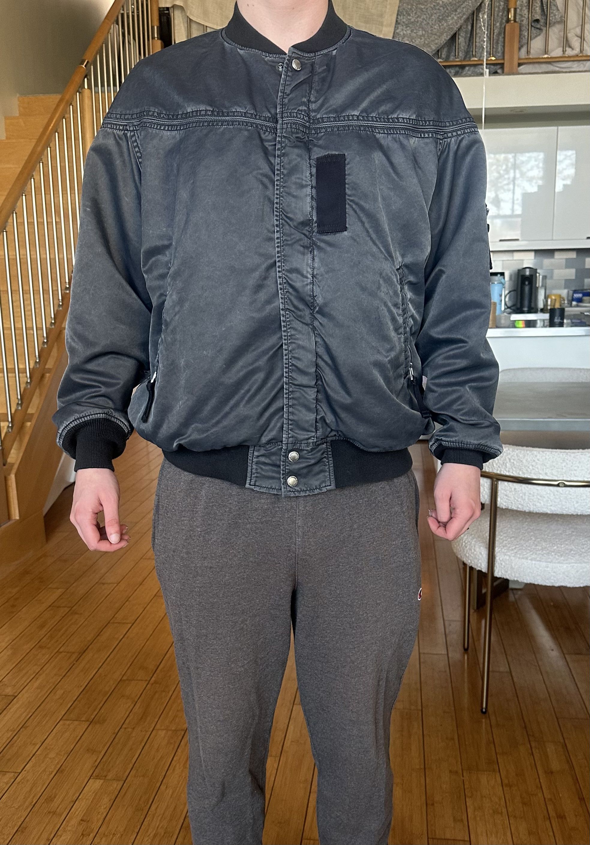 Comme des Garcons COMME des GARÇONS Men's Long-Sleeve Bomber Jacket Size US L / EU 52-54 / 3 - 8 Thumbnail