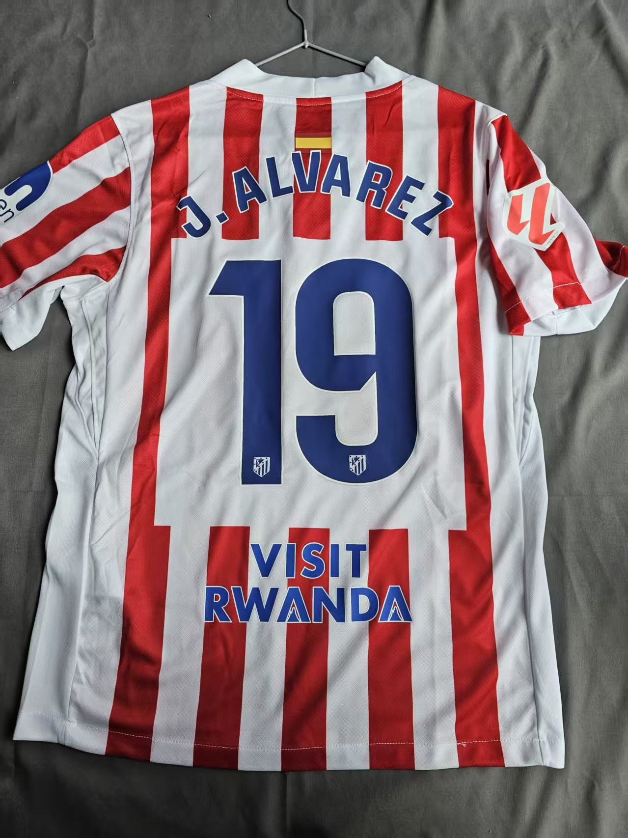 Other Atletico Madrid #19 Julián Álvarez Jersey Home 2026 Size US L / EU 52-54 / 3 - 1 Thumbnail
