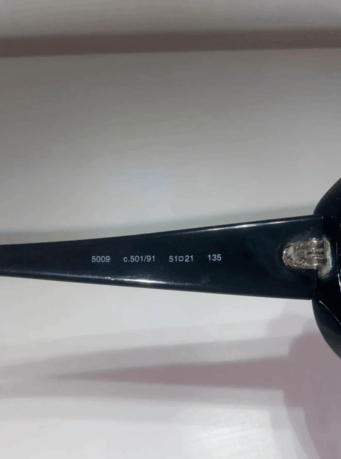 Chanel Chanel Sunglasses 5009 Rhinestone Logo Rimless Vintage Size ONE SIZE - 5 Thumbnail