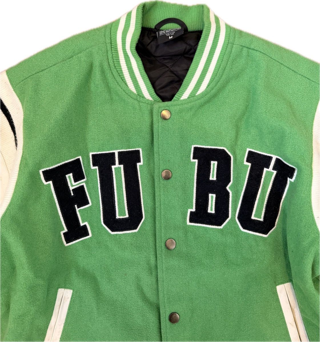 Fubu FUBU Spelled Out Varsity Jacket Size US M / EU 48-50 / 2 - 2 Thumbnail