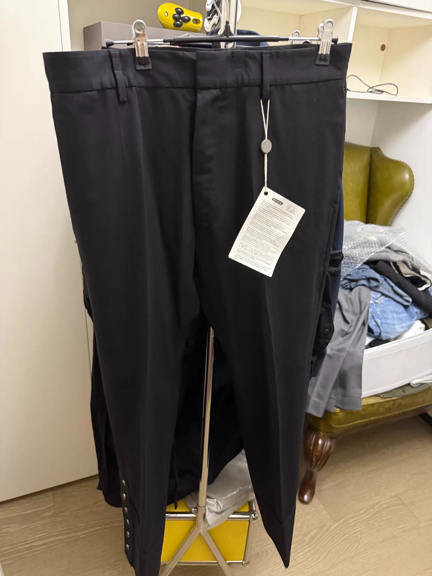 Dsquared2 Dsquared2 Wool Straight Flare Dress Pants K27 Size US 32 / EU 48 - 1 Thumbnail