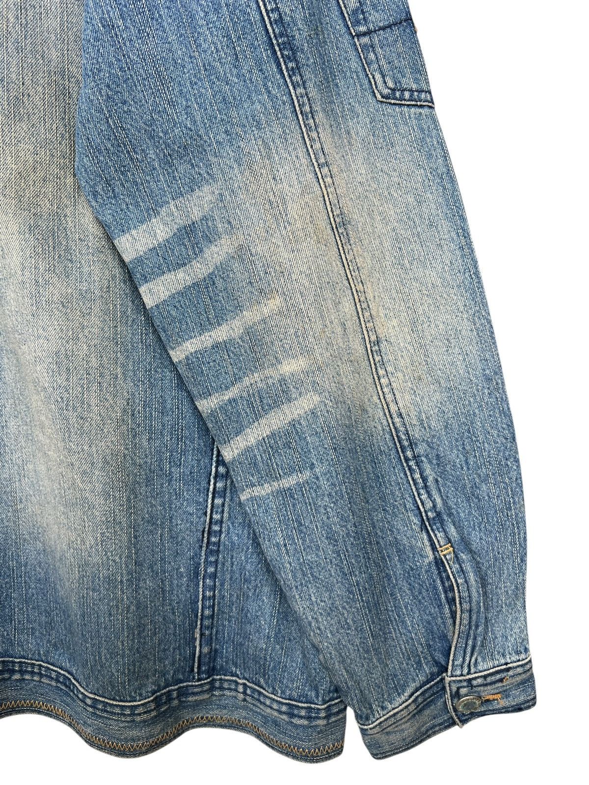 Akademiks Vintage Y2K Akademiks Sandwash Faded Chore Denim Jacket Size US XL / EU 56 / 4 - 7 Thumbnail