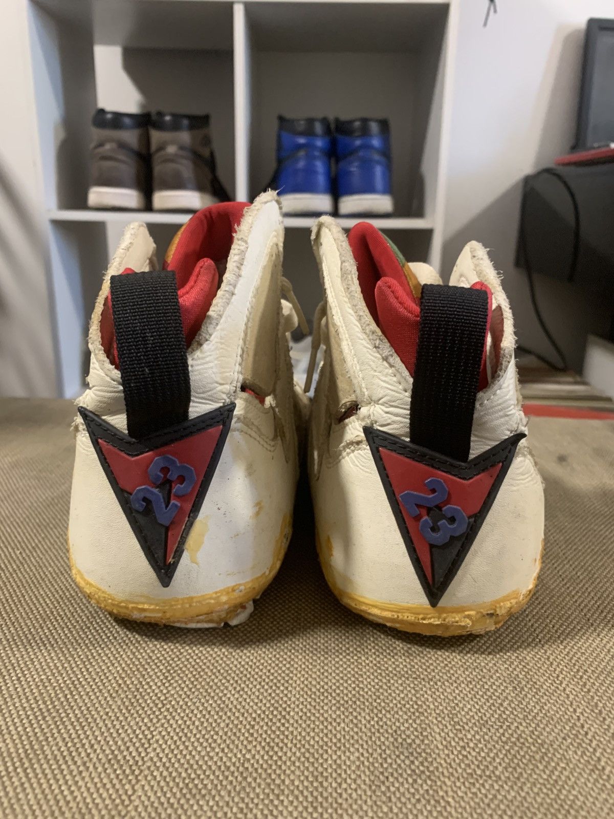 Nike 1992 OG Nike Air Jordan VII 7 Hare Size 8 Size US 8 / EU 41 - 3 Thumbnail
