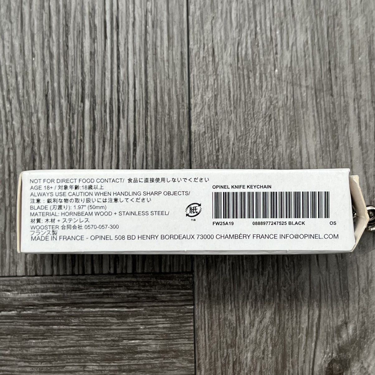 Supreme Supreme Opinel Keychain Knife Black Size ONE SIZE - 6 Thumbnail