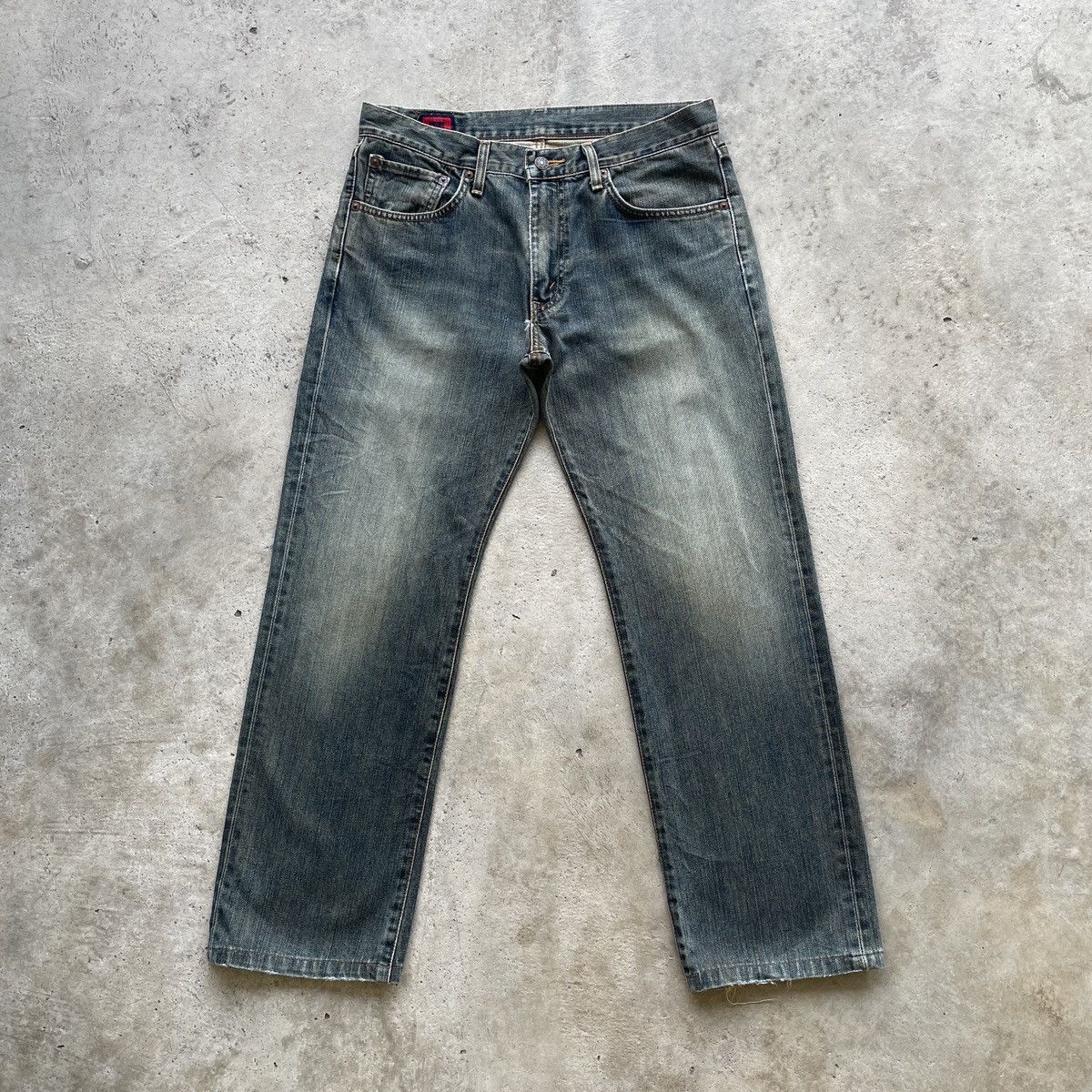 Japanese Brand W33x28.5💥 Vintage Edwin 503 Jeans Faded Denim Pants Size US 33 - 1 Thumbnail
