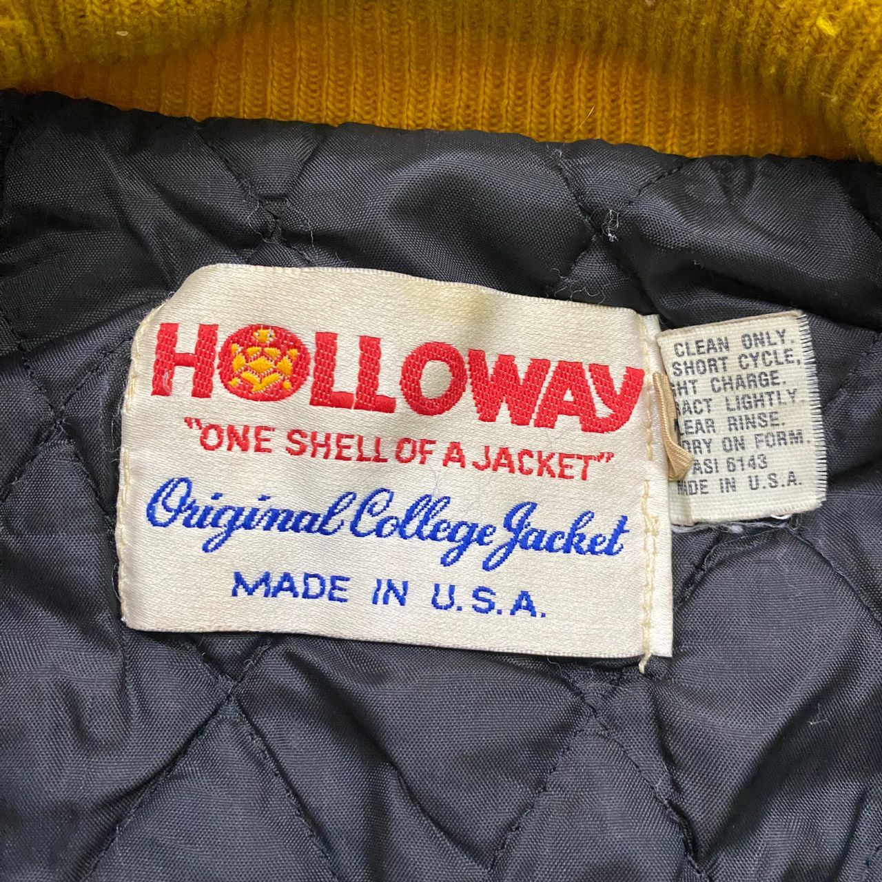 Holloway Rare Vintage 80s Holloway Andrew Varsity Jacket Size US L / EU 52-54 / 3 - 19 Thumbnail