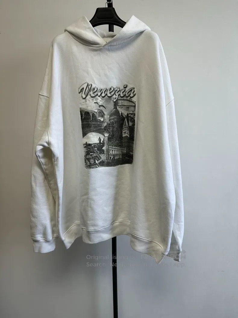 Balenciaga Balenciaga Architectural Letter Printed Sweatshirt Size US XS / EU 42 / 0 - 1 Thumbnail