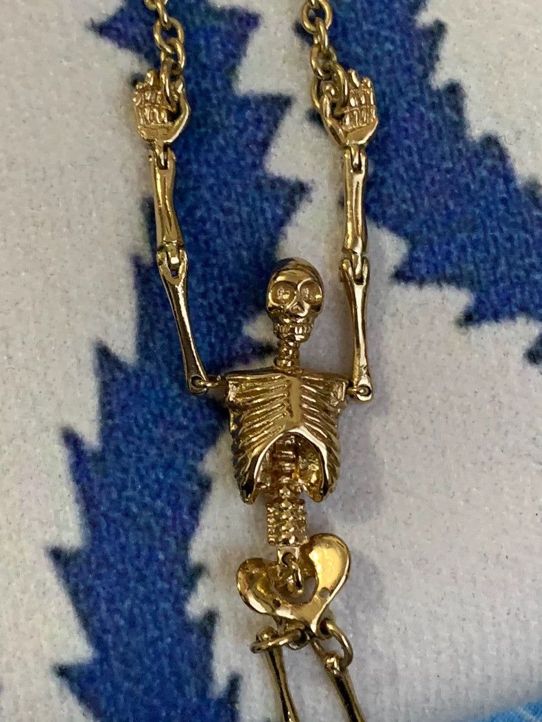 Vivienne Westwood Vivienne Westwood Mid-19th century gold skeleton necklace Size ONE SIZE - 5 Thumbnail